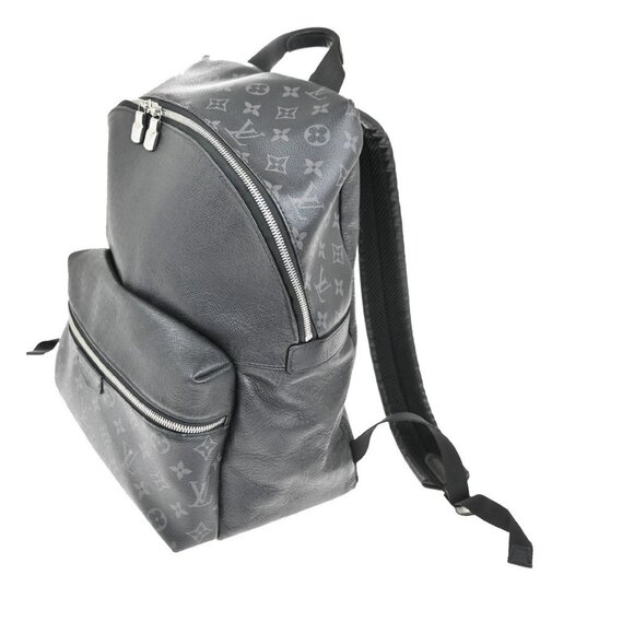 LOUIS VUITTON Discovery Backpack Taiga Llama Leather Black SHW M30230 689RL794 main image 6
